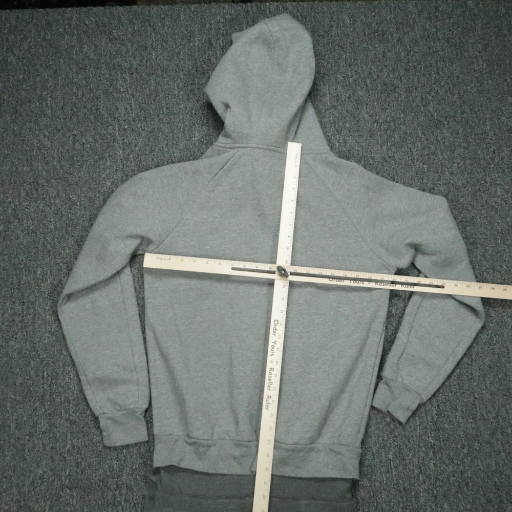 Tuxy Suit Mens Medium Gray One Piece‎ Zip Up Hoodie Sweat Jumpsuit - Picture 9 of 11